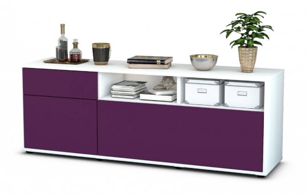 Lowboard Anais, Lila (136x49x35cm)