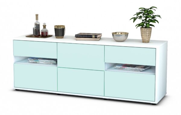 Lowboard Andrea, Mint (136x49x35cm)