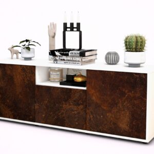 Lowboard Andreana, Rost (136x49x35cm)