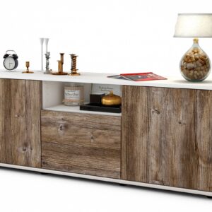 Lowboard Andreana, Treibholz (136x49x35cm)