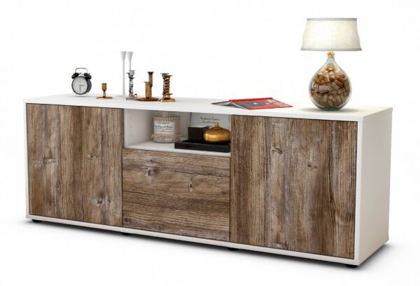 Lowboard Andreana, Treibholz (136x49x35cm)