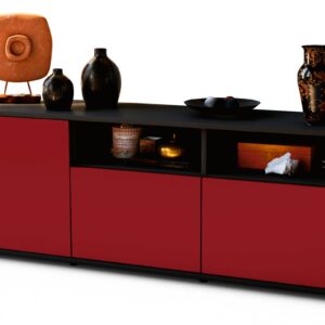 Lowboard Angelina, Bordeaux (136x49x35cm)