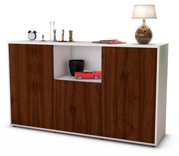 Sideboard Demetria, Walnuss (136x79x35cm)