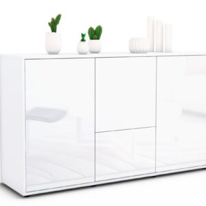 Sideboard Diana, Weiß (136x79x35cm)