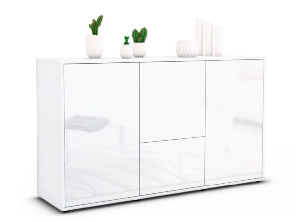Sideboard Diana, Weiß (136x79x35cm)