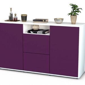 Sideboard Dimphi, Lila (136x79x35cm)
