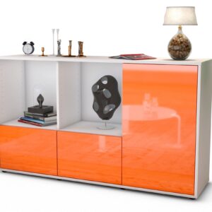 Sideboard Dolcia, Orange (136x79x35cm)