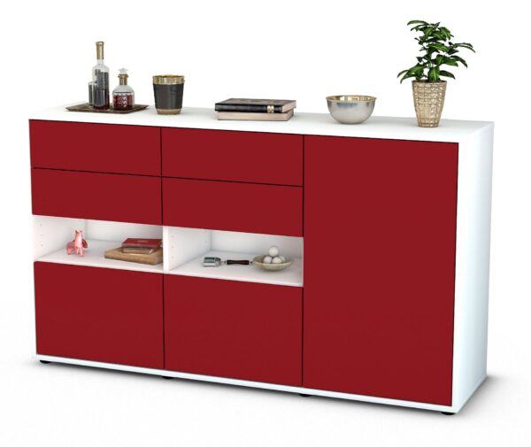 Sideboard Domi, Bordeaux (136x79x35cm)