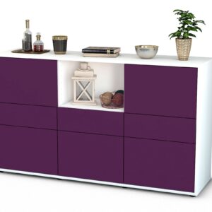 Sideboard Dominika, Lila (136x79x35cm)