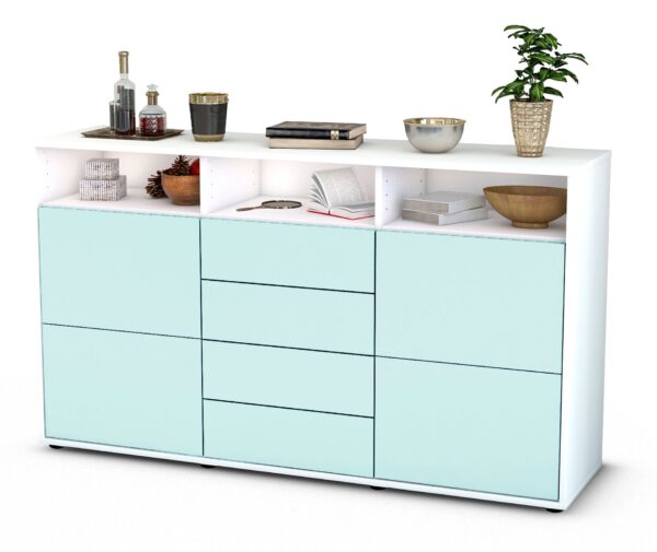 Sideboard Donabella, Mint (136x79x35cm)