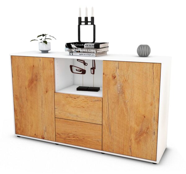 Sideboard Donika, Eiche (136x79x35cm)