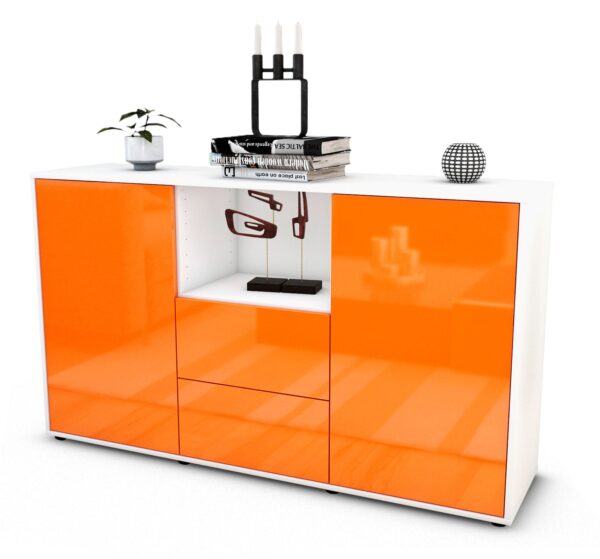 Sideboard Donika, Orange (136x79x35cm)