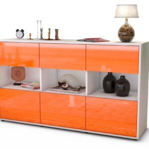 Sideboard Dorett, Orange (136x79x35cm)