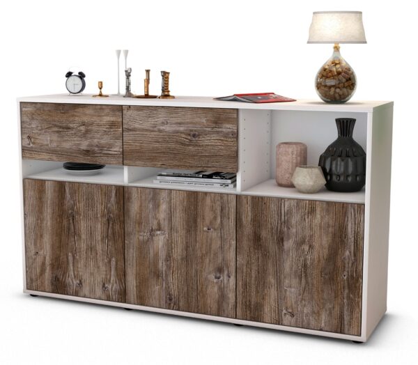 Sideboard Dorotea, Treibholz (136x79x35cm)