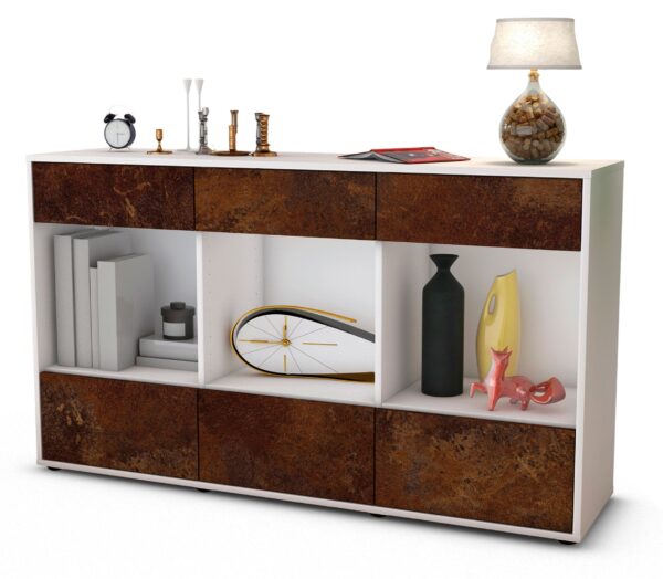 Sideboard Efisia, Rost (136x79x35cm)