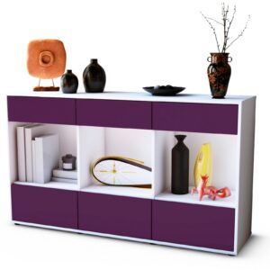 Sideboard Efisia, Lila (136x79x35cm)