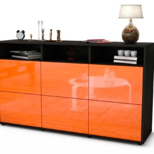 Sideboard Dilara, Orange (136x79x35cm)