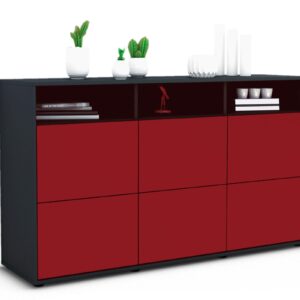 Sideboard Dilara, Bordeaux (136x79x35cm)
