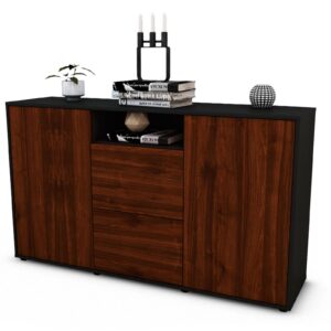 Sideboard Dimphi, Walnuss (136x79x35cm)