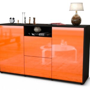 Sideboard Dimphi, Orange (136x79x35cm)