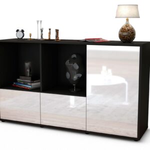 Sideboard Dolcia, Weiß (136x79x35cm)