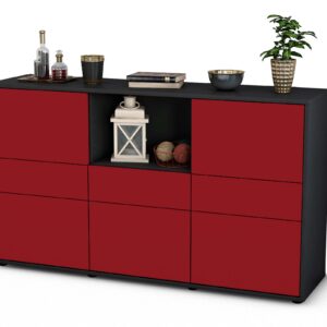 Sideboard Dominika, Bordeaux (136x79x35cm)