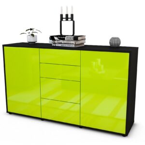 Sideboard Donna, Grün (136x79x35cm)