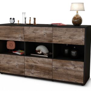 Sideboard Dorett, Treibholz (136x79x35cm)