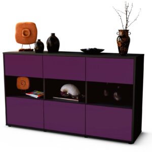 Sideboard Dorett, Lila (136x79x35cm)