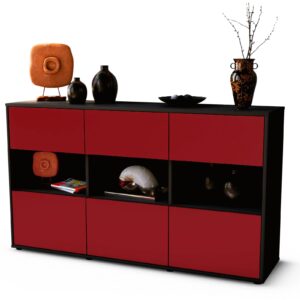 Sideboard Dorett, Bordeaux (136x79x35cm)
