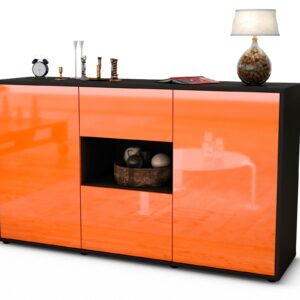 Sideboard Doriana, Orange (136x79x35cm)