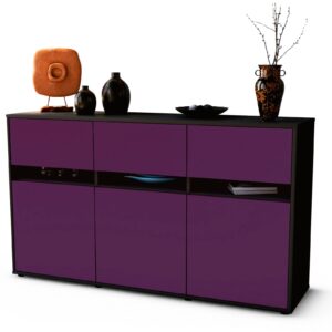 Sideboard Dorinde, Lila (136x79x35cm)