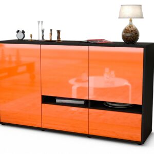 Sideboard Ebe, Orange (136x79x35cm)