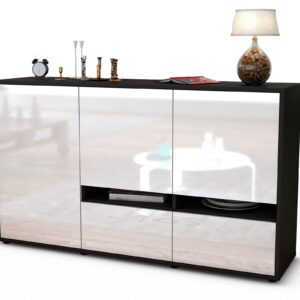 Sideboard Ebe, Weiß (136x79x35cm)