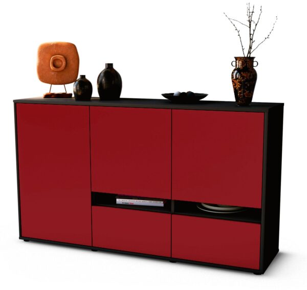 Sideboard Ebe, Bordeaux (136x79x35cm)