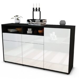 Sideboard Editta, Weiß (136x79x35cm)