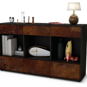 Sideboard Efisia, Rost (136x79x35cm)