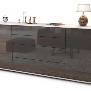 Sideboard Elettra, Grau (180x79x35cm)