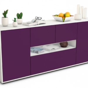 Sideboard Elisabetta, Lila (180x79x35cm)