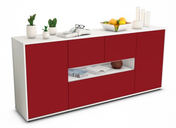 Sideboard Elisabetta, Bordeaux (180x79x35cm)