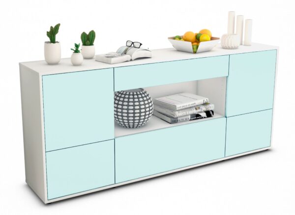 Sideboard Elodie, Mint (180x79x35cm)