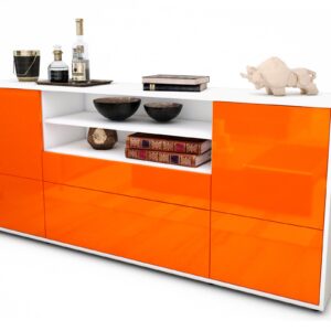Sideboard Eluana, Orange (180x79x35cm)