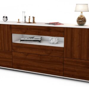 Sideboard Elvira, Walnuss (180x79x35cm)