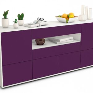 Sideboard Emely, Lila (180x79x35cm)