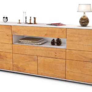 Sideboard Emerelda, Eiche (180x79x35cm)