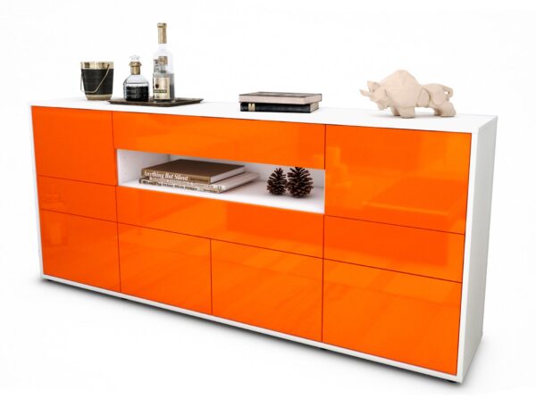 Sideboard Emerelda, Orange (180x79x35cm)