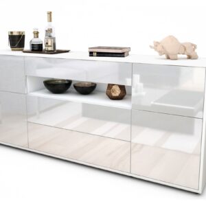 Sideboard Emma, Weiß (180x79x35cm)