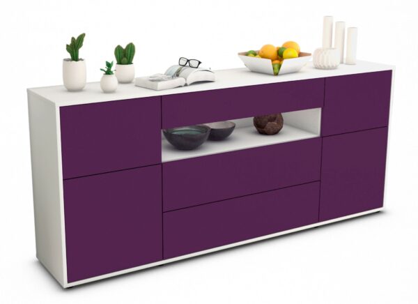 Sideboard Emma, Lila (180x79x35cm)