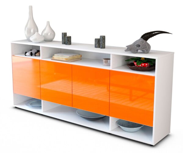 Sideboard Felia, Orange (180x79x35cm)