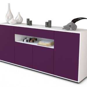 Sideboard Fiorella, Lila (180x79x35cm)